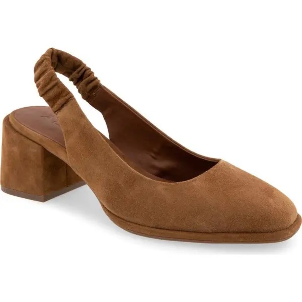 Aerosoles Altona Slingback Pump - Tobacco Suede
